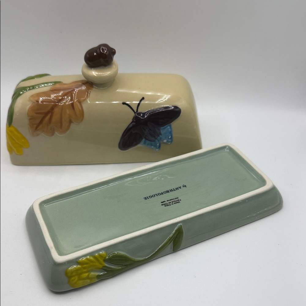 The Faye Icon Stoneware Butter Dish Anthro - Picture 9 of 10